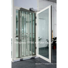 villa elevator white floding door